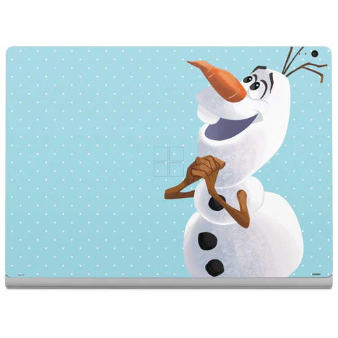 Disney Frozen Olaf Polka Dots Surface Book 2 13.5in Skin